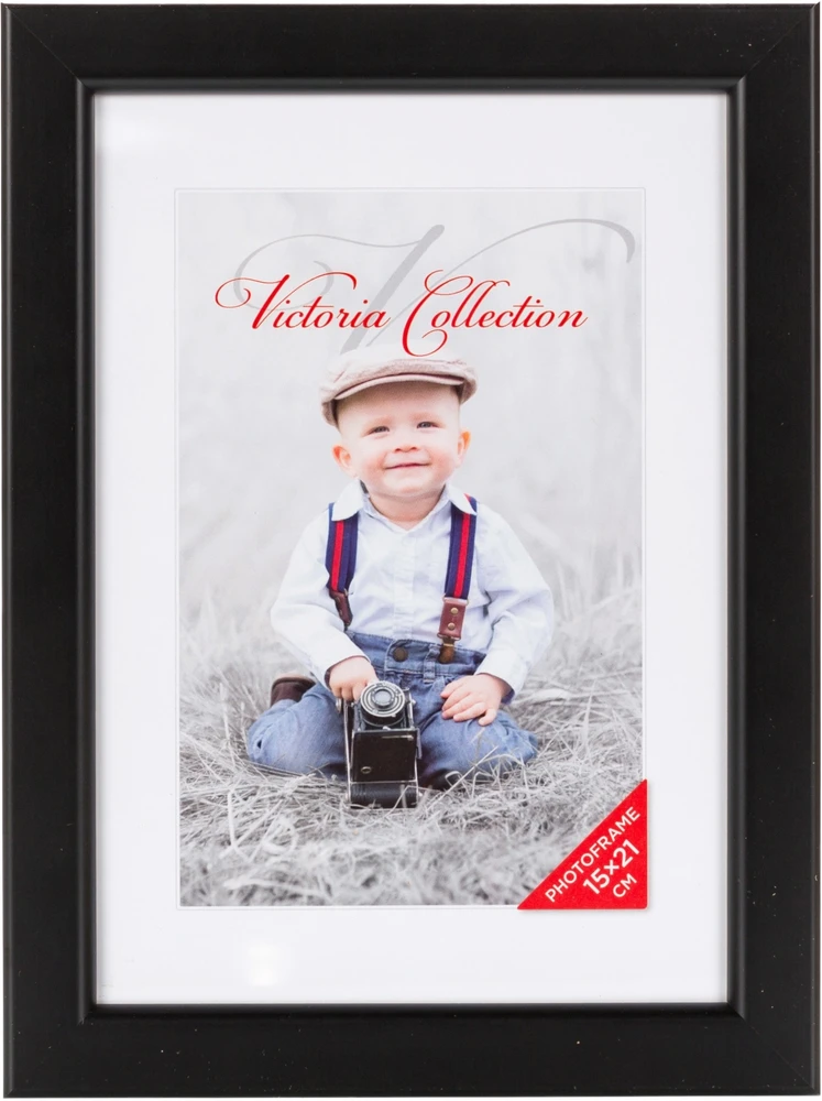 Victoria Collection Nuotraukų rėmelis Natura 15x21, juodas