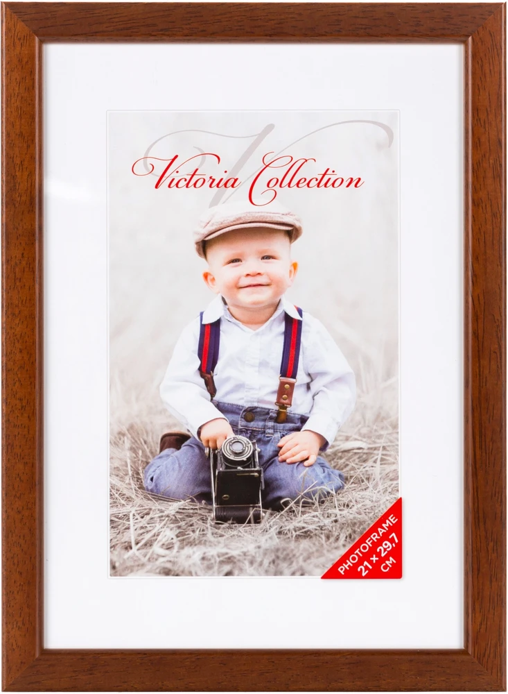 Victoria Collection Nuotraukų rėmelis Natura 21x29,7, ruda