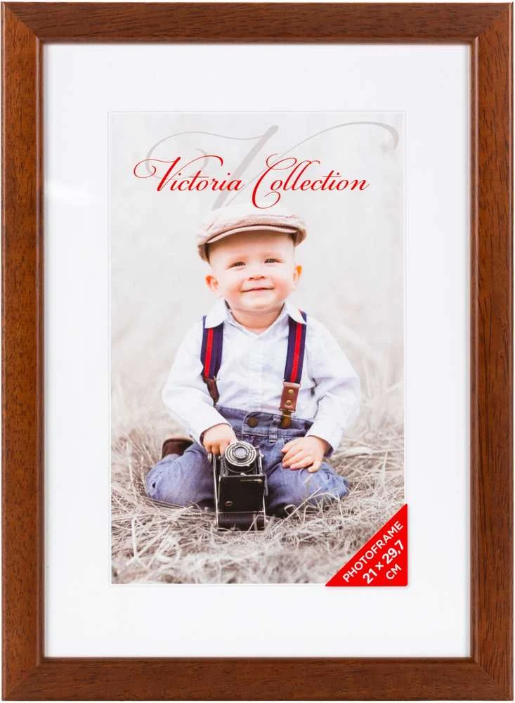 Victoria Collection Nuotraukų rėmelis Natura 21x29,7, ruda