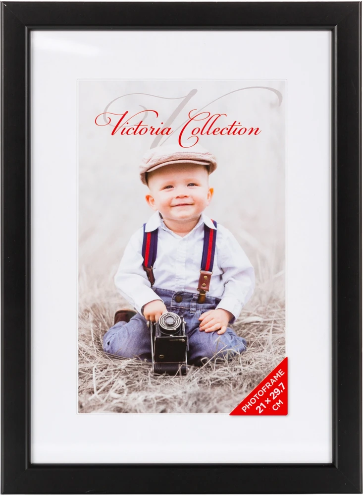 Victoria Collection Nuotraukų rėmelis Natura 21x29,7, juodas