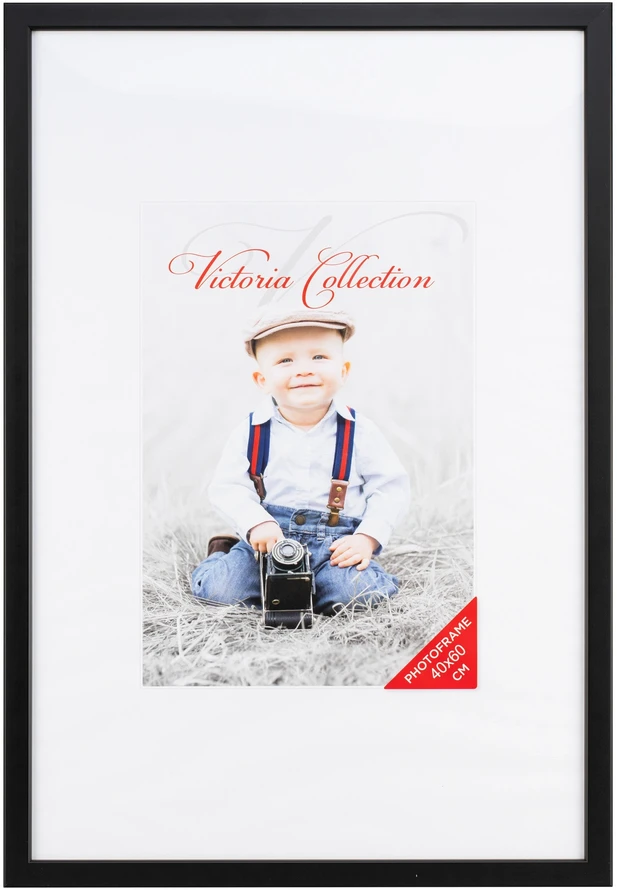 Victoria Collection Nuotraukų rėmelis Natura 40x60, juodas (VI2533)