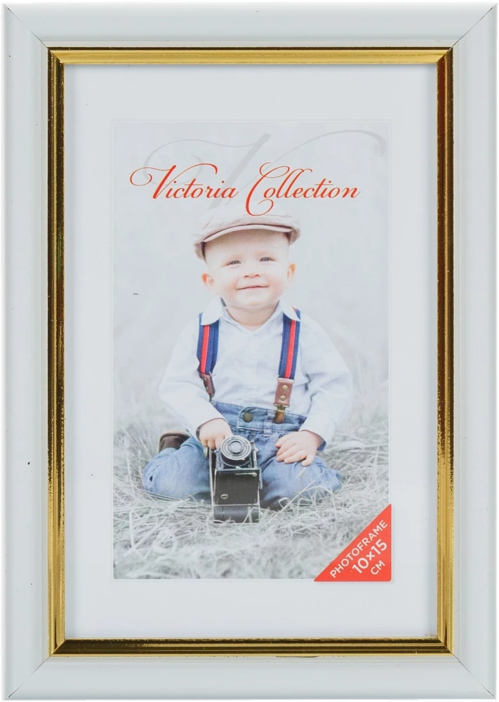 Nuotraukų rėmelis „Victoria Collection Royal“, 10x15 cm, baltas
