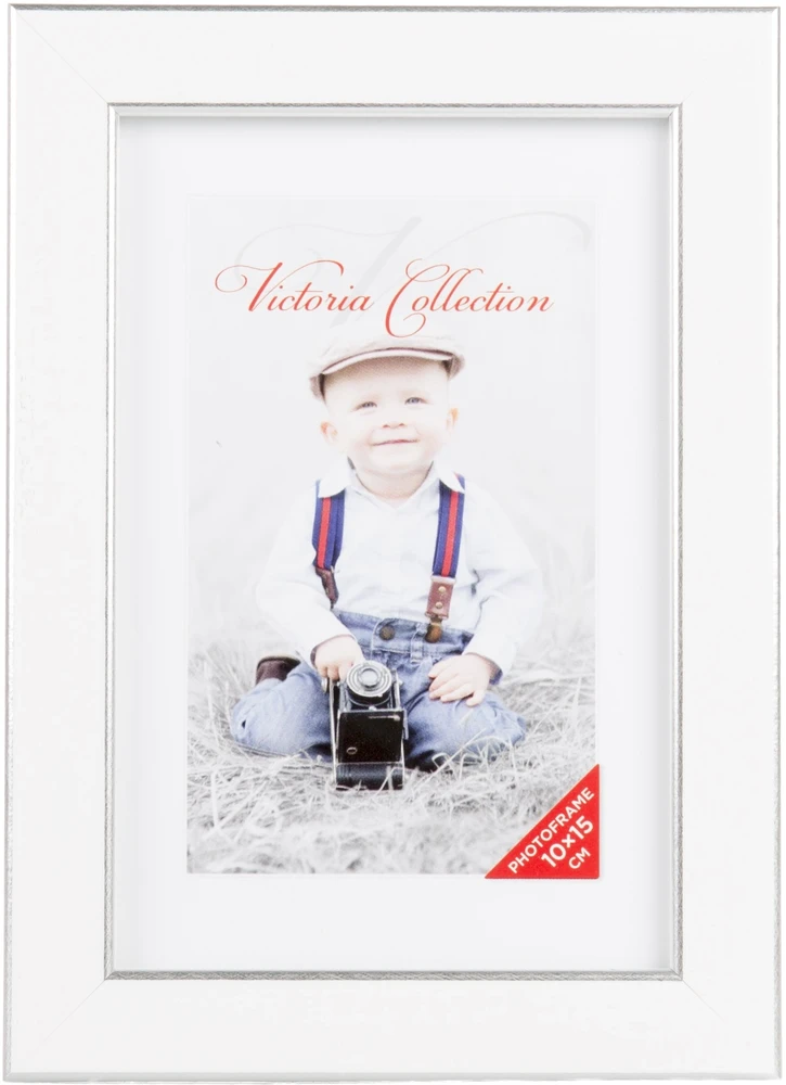 Victoria Collection Nuotraukų rėmelis Titan 10x15 baltas (VF3426)