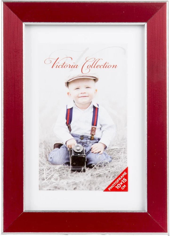 Victoria Collection Nuotraukų rėmelis Titan 10x15, raudonas (VF3427)