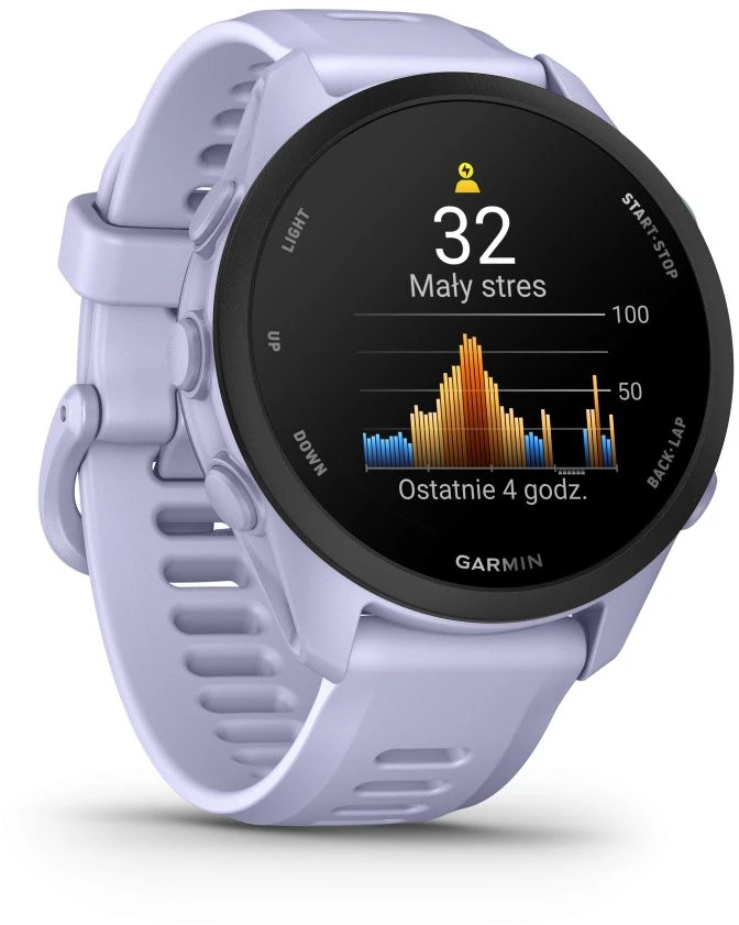 „Garmin Forerunner 70“ išmanusis laikrodis, levandų spalvos