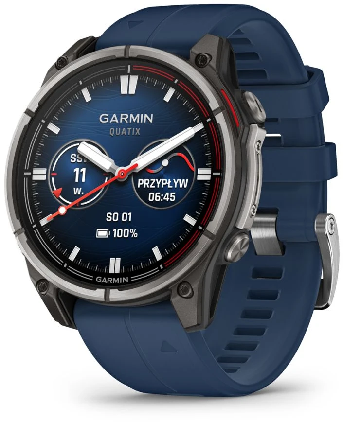 „Garmin quatix 8 Marine“ GPS išmanusis laikrodis, AMOLED, 47 mm