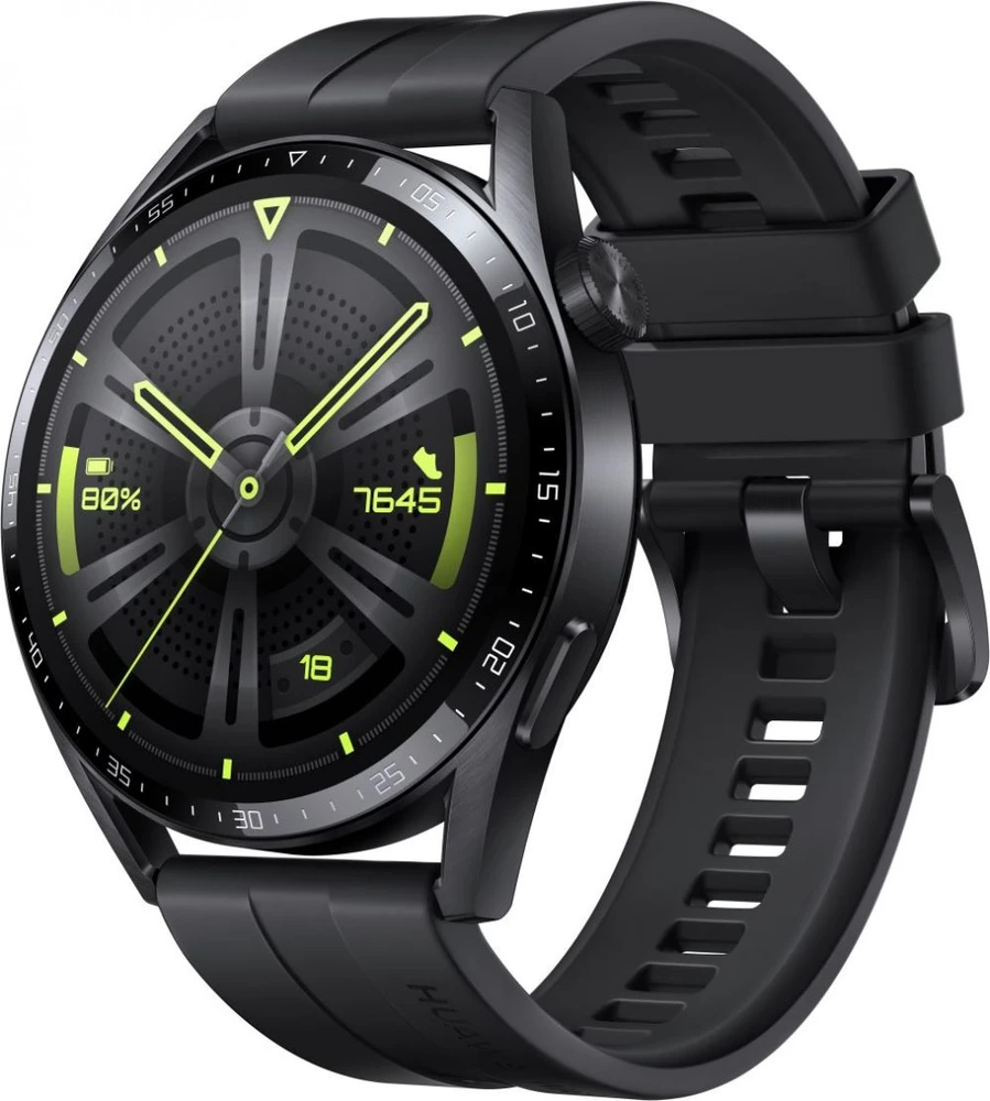 Išmanusis laikrodis Huawei Watch GT 3 Active Edition (46 mm), Juodos spalvos