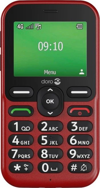 DORO E10 Raudonas 4G
