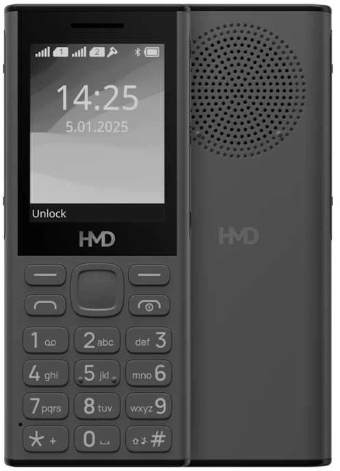 Nokia HMD 130 MUSIC TA-1717 DS Dark pilkas Dark pilkas