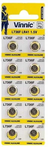 Šarminė baterija Vinnic LR736/384/AG3