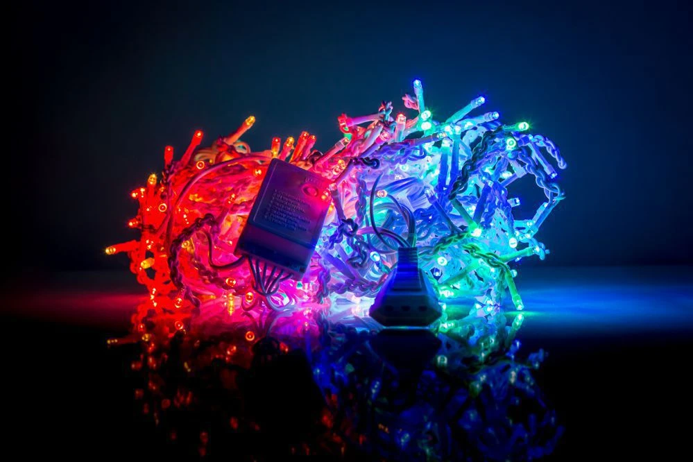 iLike Girlianda RS-100 100LED, 5 metrų ilgio, įvairiaspalvė