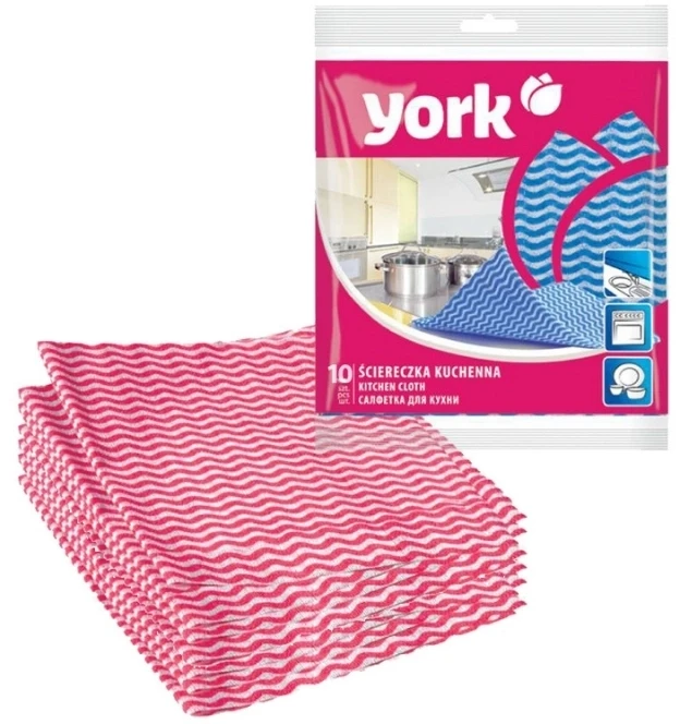 York Šluostė kuchenna 10 vnt. (10364392)