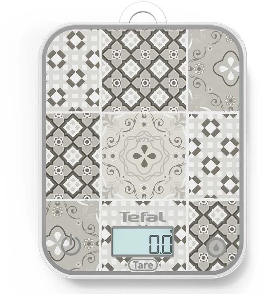 TEFAL virtuvinės svarstyklės Optiss Mozaik [BC50D6V0]