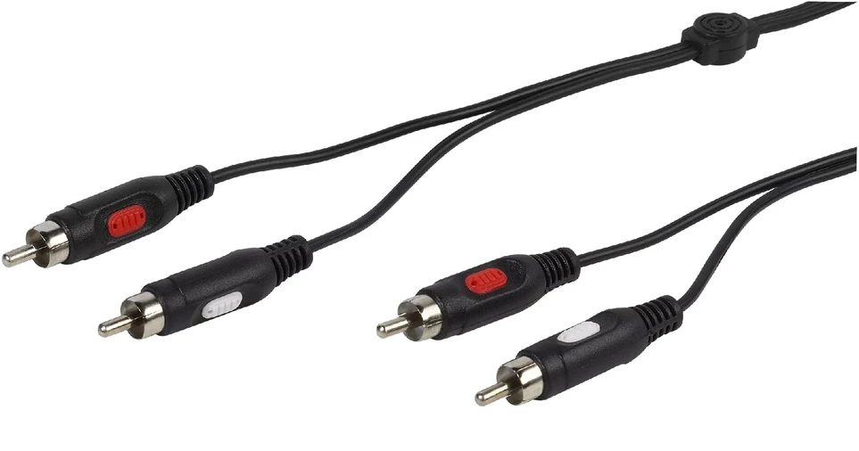 Vivanco kabelis 2xRCA - 2xRCA 1,5m (46012)