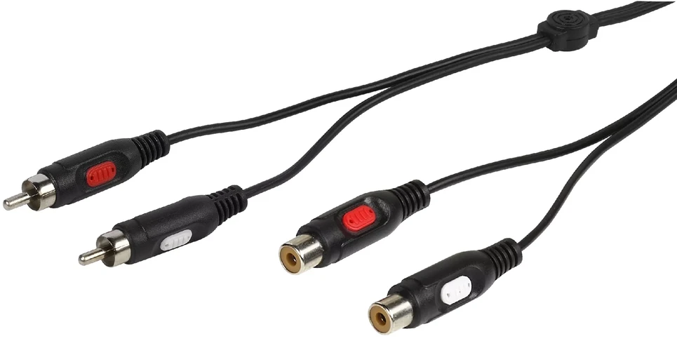 Vivanco kabelis 2xRCA - 2xRCA 2,5m (46018)
