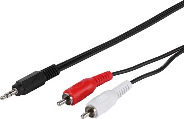 Garso Kabelis - Vivanco Promostick 3,5 mm Į 2xRCA Laidas 1,5 m (19320)