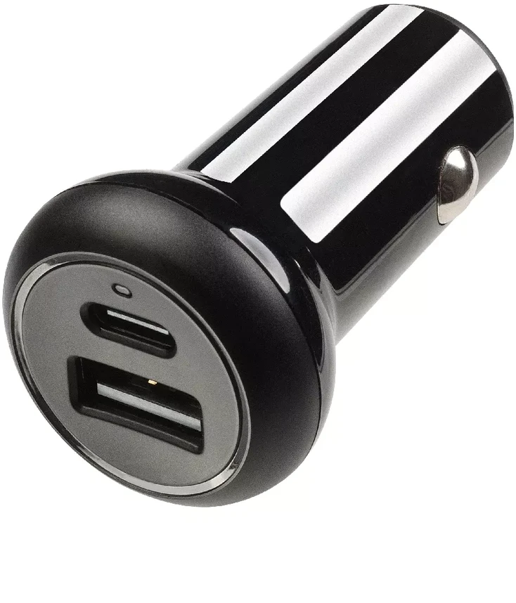 Vivanco - Automobilinis įkroviklis 1xUSB-C PD / USB-A 2x24W