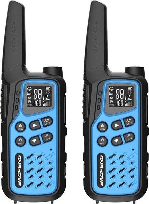 Dvkryptis Radijas - Baofeng Bf-t25e, Mėlynas