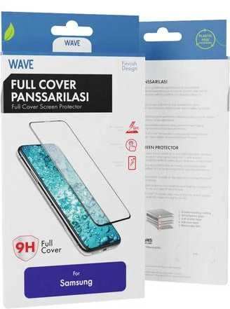 „Wave Full Cover“ grūdintas stiklas, Samsung Galaxy A55 5G / A35 5G, juodas rėmelis