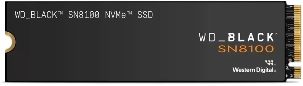 Sandisk WD Juodas SN8100 M.2 PCIe NVMe 1TB
