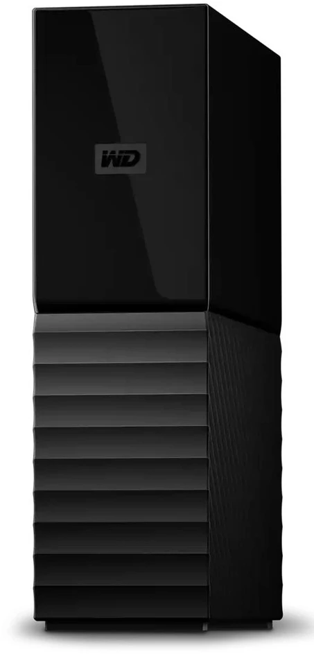 Kietasis diskas „Western Digital My Book 26 TB“ juodas išorinis HDD diskas (WDBBGB0260HBK-EESN)