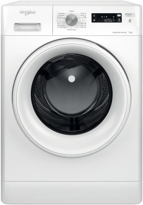 Whirlpool | Skalbimo mašina | FFS 7469 W EE | Energy efficiency class A | Front loading | Skalbimo talpa 7kg | 1400 RPM | Gylis 57.5 cm | Plotis 59.5 cm | Ekranas | LED | Baltas