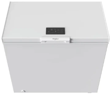 Whirlpool Šaldiklis | W3RHS19EW2 | Energy efficiency class E | Chest | Free standing | Height 85 cm | Total net capacity 198 L | Ekranas | Baltas