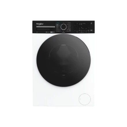 Whirlpool | Skalbimo mašina | WPM 07W ADS EE | Front loading | Energy efficiency class A | Skalbimo talpa 10 kg | 1400 RPM | Gylis 58 cm | Plotis 60 cm | Ekranas | Digital | Steam function | Baltas