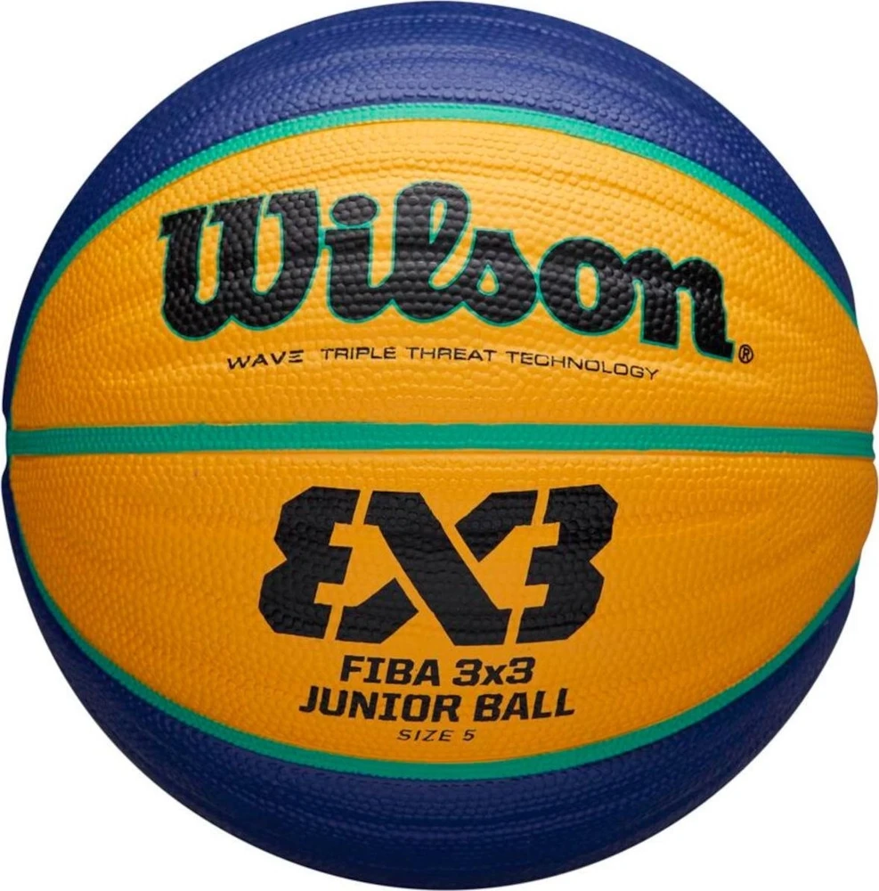 Krepšinio kamuolys Wilson Fiba 3x3 Junior geltona ir-mėlyna WTB1133XB (5)