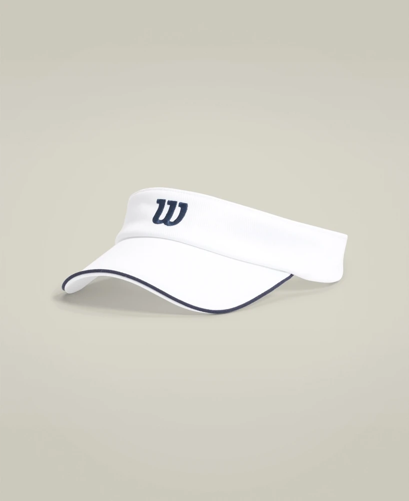Wilson CLASSIC VISOR Bright Baltas