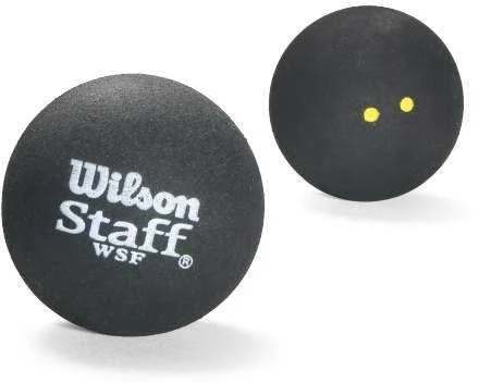 Skvošo kamuoliukai Staff Wilson labai lėti/2vnt. juodi