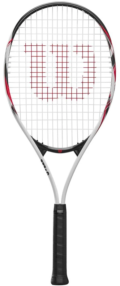 Wilson Fusion XL Teniso Raketė 3 4 3/8 Balta-Juoda-Raudona WR199110U3