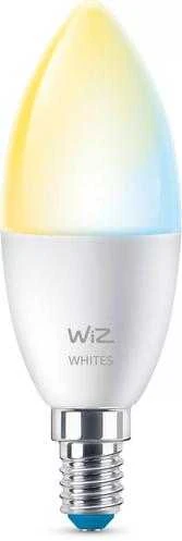 WiZ LED lemputė šalta-šilta balta Žvakė | 4,9 W | 2700-6500K | C37 | E14 | 1 vnt.