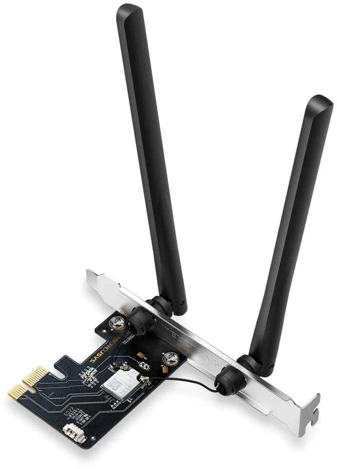 Mercusys | AXE5400 Tri-Band Wi-Fi 6E Bluetooth PCI Express adapteris