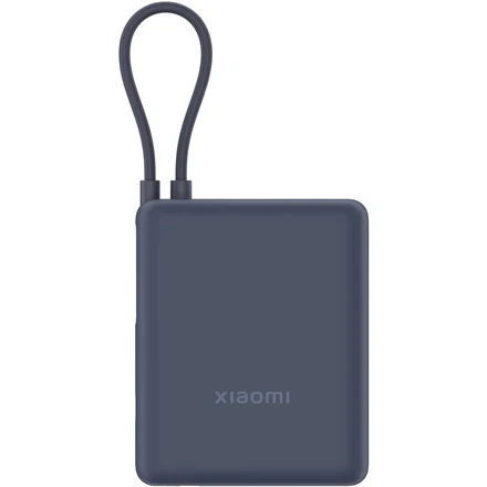 „Xiaomi 33W Power Bank“ (integruotas laidas) | 10000 mAh | USB-C | Ledas Mėlyna