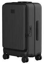 Kelioninis lagaminas Xiaomi Front Opening Luggage 20" (Aukštis: 56.5 cm x Plotis: 36.6 cm x Gylis: 24.2 cm), Juodos spalvos