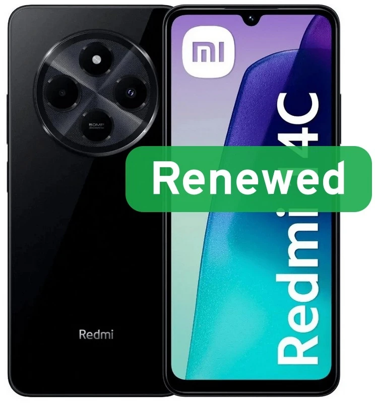 Xiaomi Renewed | Grade A | Redmi 14C | 128 GB | Midnight Juodas | LTE | O