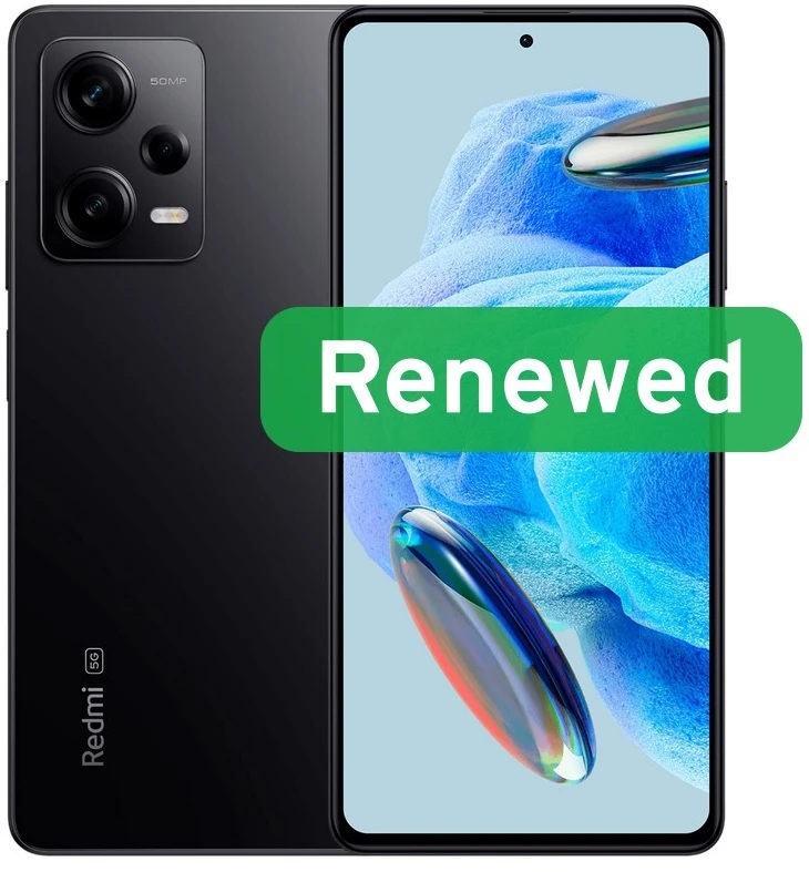 Xiaomi Renewed | Grade A | Redmi Note 12 Pro 5G | 128 GB | Midnight Juodas | 5G | O