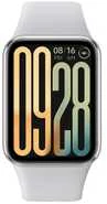 Išmanuioji apyrankė Xiaomi Smart Band 9 Pro, Sidabrinės spalvos korpusas su pilkos spalvos silikoniniu dirželiu