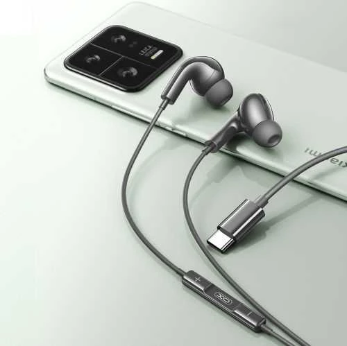 XO EP73 ausinės su USB-C jungtimi ir pulteliu