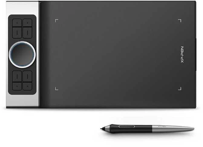 Grafikos planšetė - XP-Pen Deco Pro Small Wireless Planšetė, jautri paviršius, pritaikomi mygtukai