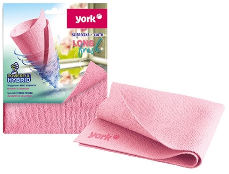 York YORK Šluostė su mikropluošto hibridas LONG FRESH