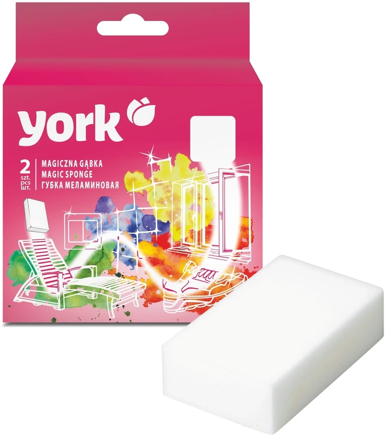 York York, stebuklinga kempinė, 2 vnt.