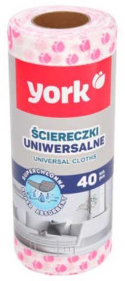 Šluostė York, 40 vnt., 40 x 25 cm