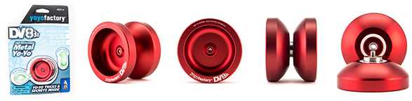 YOYO FACTORY Yoyo DV888 juodas YO-027