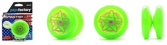 YoYo "Spinstar" skaidrus žalias, 8+