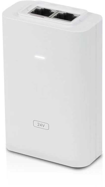 Ubiquiti POE-24-24W-G-WH | Maitinimo šaltinis PoE | 24V, 1A, 24W, Gigabit