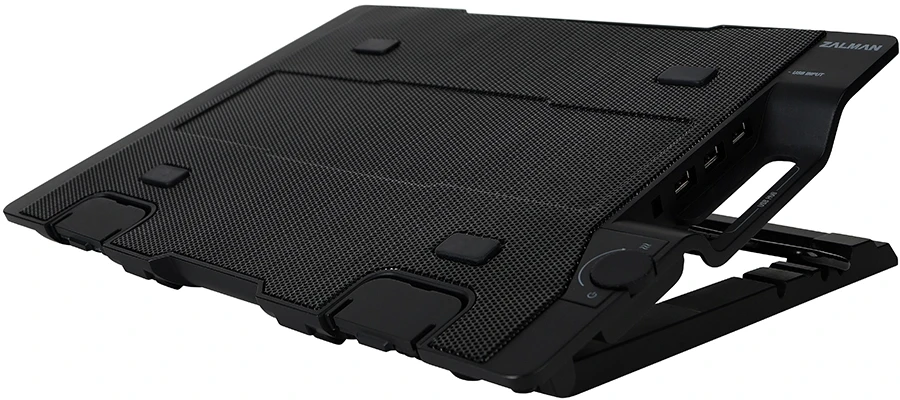 Zalman ZM-NS2000 aušinimo padėklas nešiojamam kompiuteriui 43,2 cm (17") Juoda