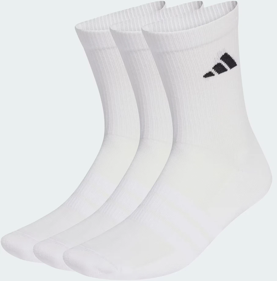adidas Paminkštintos Sportinės Kojinės 3 poros Baltos JZ0530