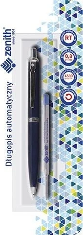 Zenith automatinis rutulinis rašiklis ZENITH 60 blisterinėje pakuotėje 1 + papildymas 4600101